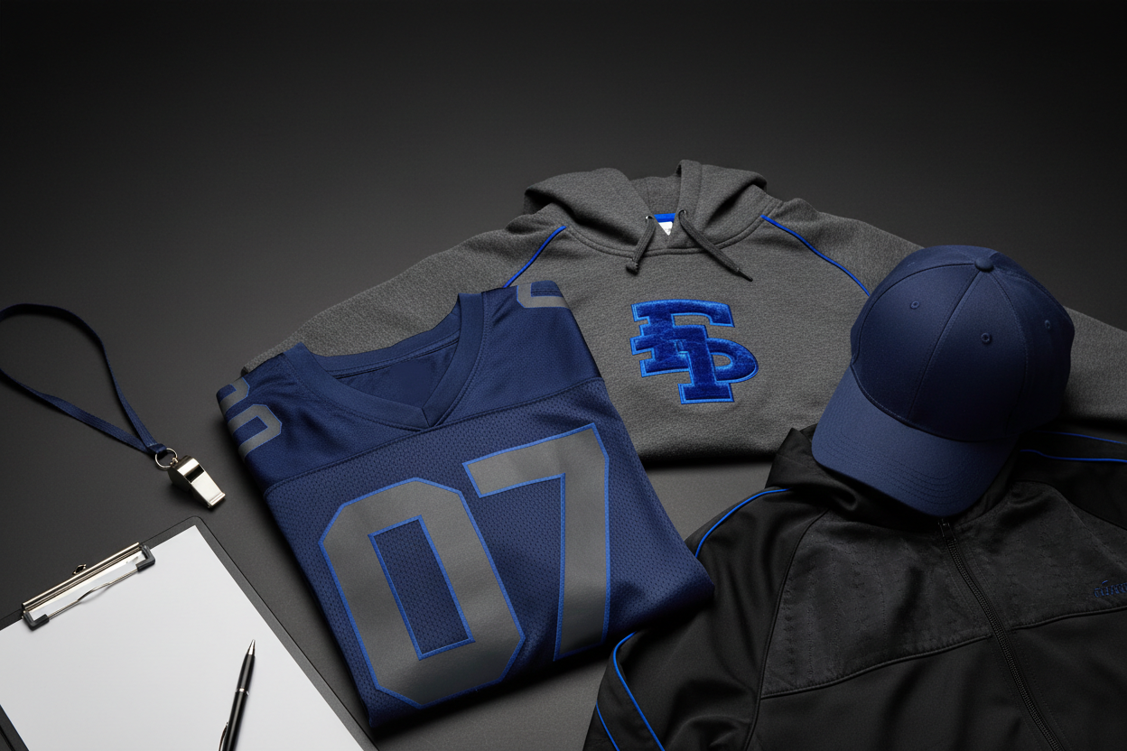 Sports Production Hero B - Flat Lay