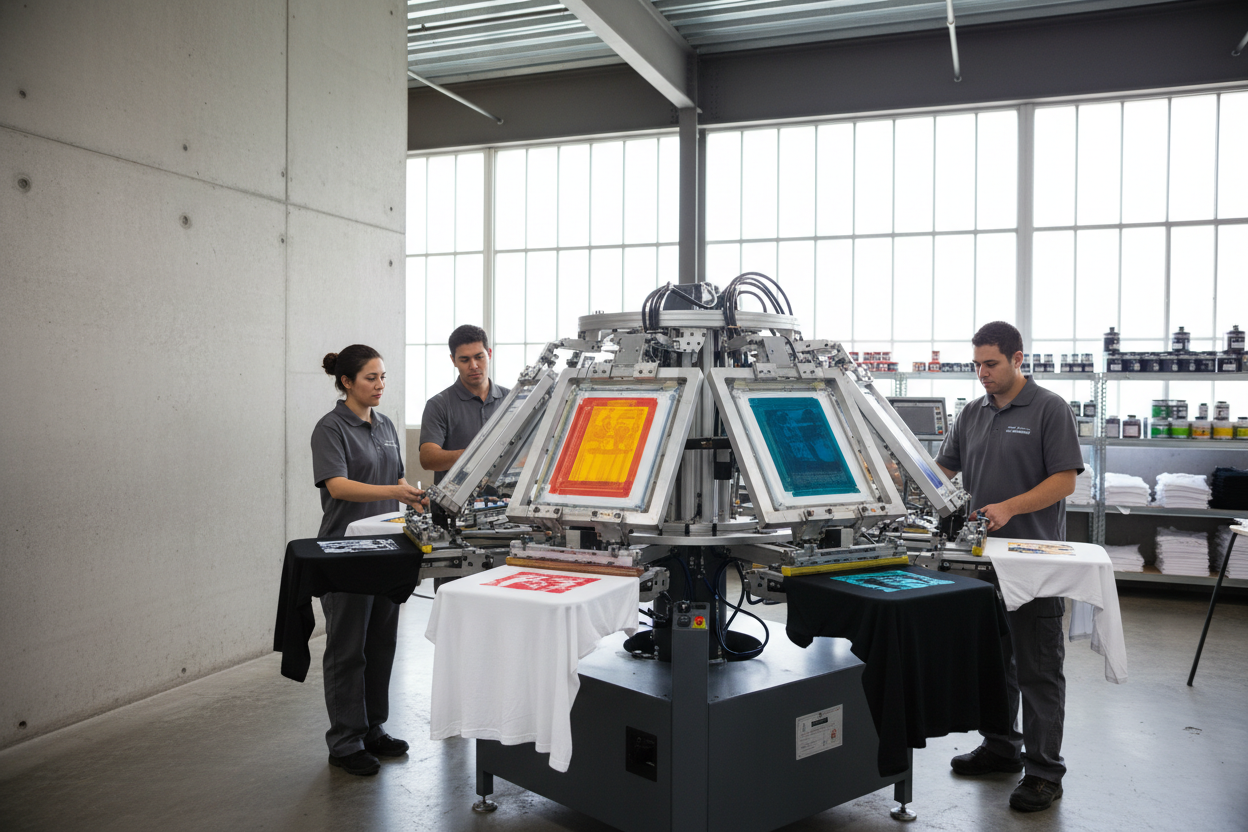 State-of-the-Art Screen Printing Machine